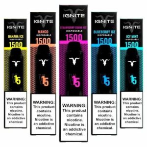 Pod Descartável Ignite 1500 Puffs - IGNITE V15 NA Juice Vape