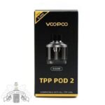 Cartucho Vazio para TPP Pod Tank 2 - 5,5 Ml - Voopoo